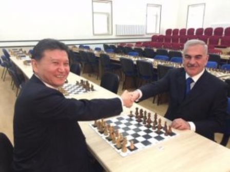 Vasif Talıbov prezidentlə şahmat oynadı
